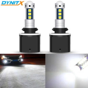 2PC 880 LED Fog Light Bulb DRL 6000K Xenon White High Power 890 892 893 899 - Picture 1 of 7