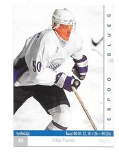 2001-02 Finnish CardSet #193 Filip Turek Espoo Blues, Motor Ceske Budejovice