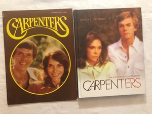 Carpenters Book Lot of 2: Souvenir Program/An Illustrated Discography - Imagen 1 de 12