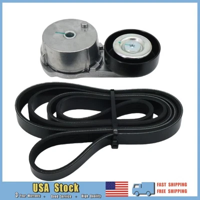 For Buick Envision Chevy Blazer GMC Acadia Canyon Serpentine Belt Component Kit - Imagem 1 de 4