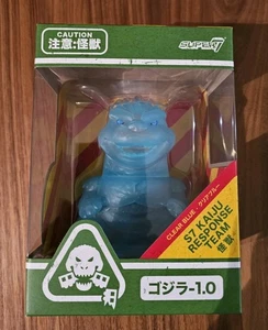 SDCC 2025 Super7 Godzilla Pop-Up Toho Fun! Divertente! Minus One fumetto blu chiaro con - Foto 1 di 1