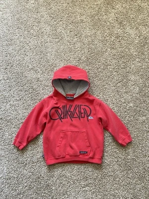 Vintage Y2K Quiksilver Surf Wear Kids Hoodie Sweatshirt Size 3T - Imagem 1 de 4