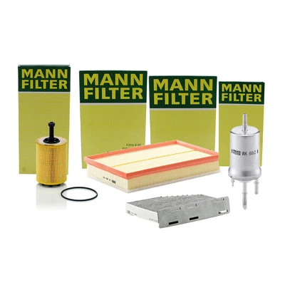 Kit de filtro de aceite de motor de combustible de cabina de aire Mann-Filter para Volkswagen Eos Foto 1 de 2