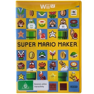 Super Mario Maker Nintendo Wii U Game PAL Complete Tested & Working - Picture 1 of 6