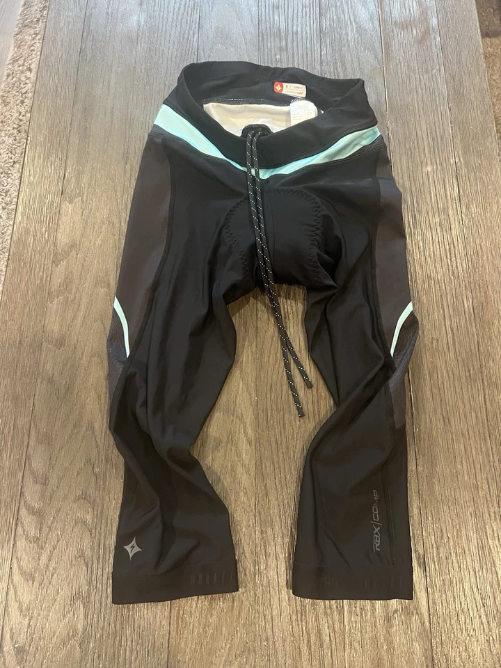 Bragas de ciclismo acolchadas especializadas para mujer capri recortadas pequeñas Foto 1 de 1