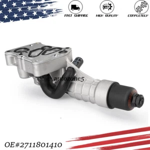 For Mercedes W204 C250 R172 SLK250 1.8L Aluminum Engine Oil Filter Housing 12-15 - Picture 1 of 16
