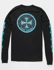 T-shirt INDIPENDENTE Trucks Tiled da uomo nera maniche lunghe - Foto 1 di 3