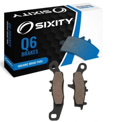 Front Organic Brake Pads 2000-2003 Kawasaki KL250 Super Sherpa Set Full Kit ou - Image 1 of 4