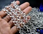 Natural Crystal Gemstone Heart Faceted Loose Beads 8mm 4" 1 Strand 108-031