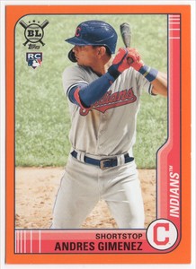 2020 Topps Heritage Minor League Andres Gimenez Binghamton Rumble Ponies #57