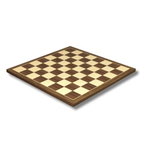 Walnut Chess Board 16 Inch - Picture 1 of 6
