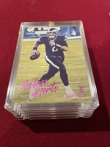 Jalen Hurts 2020 PANINI LUMINANCE Pink Parallel PHILADELPHIA Rookie CARD Mint! - Picture 1 of 2