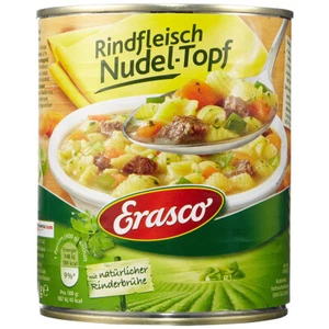 Erasco Rindfleisch Nudeltopf mit natürlicher Rinderbrühe 800g - Bild 1 von 1