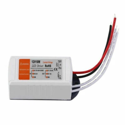 DC12V 18W 48W 73W 100W AC 90-240V to DC LED Driver Converter Power Supply White - Image 1 of 4