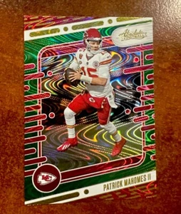 Absolute Patrick Mahomes II Green Wave 2024/50 Chiefs 🔥 CABRA - Imagen 1 de 5