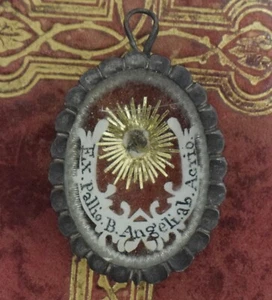 relic reliquary reliquia relicario reliquiario shrine B.ANGELO da ACRI 1700 - Bild 1 von 4