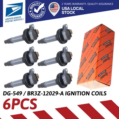 6x Ignition Coil For Ford Transit-150/250/350 3.5L V6 OEM UF646 DG549 BL3Z12029A - Image 1 of 4
