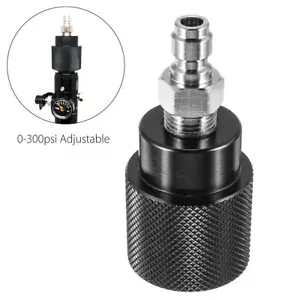 Paintball PCP CO2 Tankregler Nachfüllsteckdose Adapter Schnellstecker 0-300PSI - Bild 1 von 7