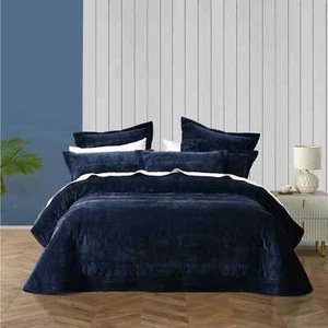 Bianca Cyrano Indigo Coverlet / Bedspread Set. Seller: Samarias Manchester - Picture 1 of 7