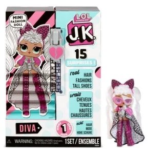 L.O.L LOL Surprise! Mini muñeca de moda JK Diva con 15 sorpresas - Imagen 1 de 2