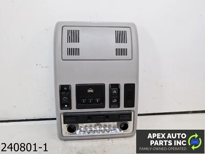 OEM 2005 BMW X5 4.4L CONSOLE SUPERIOR CÚPULA LÂMPADA CINZA - Imagem 1 de 4