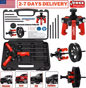 Harmonic Balancer Dampener Puller Tool Removin Kit for Ford GM Chrysler Cadillac - Bild 1 von 17