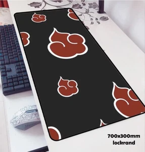 70x30CM Japanese Cloud Anime Naruto Large Gaming Keyboard Computer Mouse Pad - Picture 1 of 4
