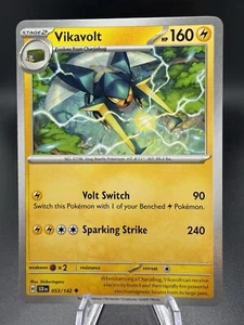 Pokemon TCG - Vikavolt 53/142 - Stellar Crown 2024 - Picture 1 of 2