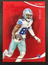 2023 Panini Prestige CEEDEE LAMB Red Xtra Points Parallel! #'d /599!