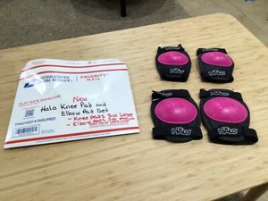 Halo Knieschützer und Ellenbogenschoner Set Pink Jugend - Bild 1 von 10