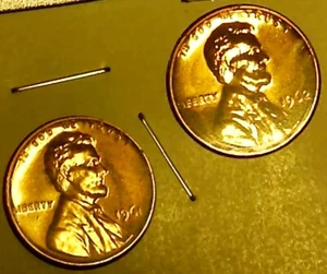1961 & 1962 Proof Lincoln Head Cent Penny GEM! - Picture 1 of 2