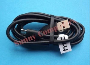 Original Black HTC One X XL S V OneX OneXL OneS OneV USB Data Charger Cable New - Picture 1 of 1