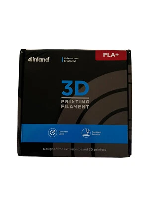 Inland 3D Printing Filament 1.75mm PLA Silk Natural (Net Wt. 1Kg) - Image 1 of 4