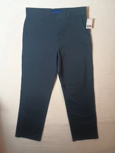 Boy's Uniform Pants Navy Flat Front 14 Adjustable Waist 26x26 - Picture 1 of 12