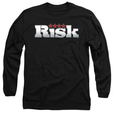 Camiseta manga larga para hombre adulto con licencia RISK LOGO SM-3XL Foto 1 de 2