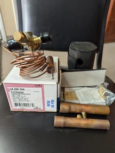 EMERSON THERMAL EXPANSION VALVE KIT - MODEL CA 60K ZAA # 0151R00056 5 TON R410A - Picture 1 of 6