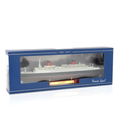 1/1250 Atlas France Cruise Ship Toy RMS Transatlantic Boat Replica Metal Model - Image 1 of 4