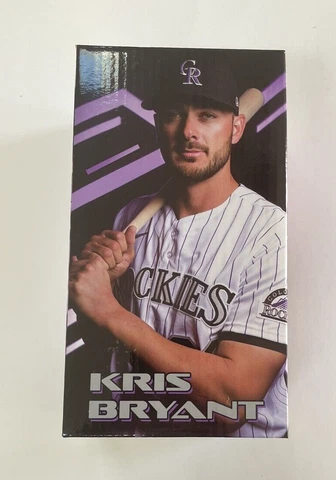 NEW IN BOX Colorado Rockies Kris Bryant Bobblehead - 8/13/2022 - Coors Field Cover