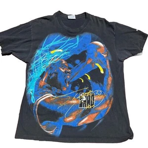 Vintage 90's Shaquille O'Neal SHAQ NBA Reebok Single Stitch Tee Orlando Magic XL - Picture 1 of 4