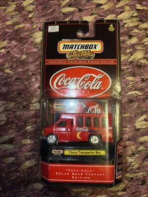 Autobús transportador Chevy marca Coca-Cola Cola Matchbox coleccionables Foto 1 de 4