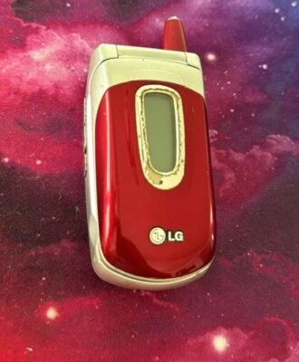 LG G5400 Klapp, Tasten, Handy, Rot, Silber, Händler, Bitte Alles Lesen - Bild 1 von 3