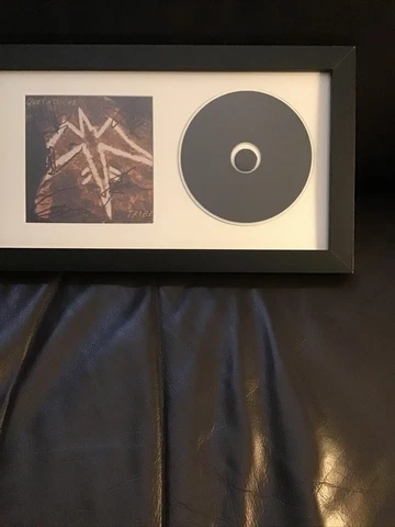 signed cd cover- Queensryche- Tribe - Real Hand Signed By All Band Members Cover