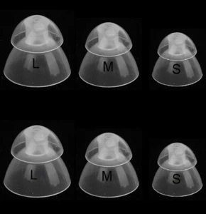 ear tips for ETYMOTIC RESEARCH ER-4B in-ear earbuds SMALL MEDIUM LARGE - Picture 1 of 1