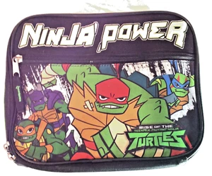 RISE OF THE TEENAGE MUTANT NINJA TURTLES INSULATED LUNCH BOX - Picture 1 of 4
