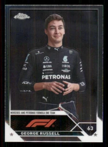 2023 Topps Chrome Formula 1 #15 George Russell - Picture 1 of 2