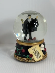 Caja de música de mascarada globo de nieve musical fantasma de la ópera - Imagen 1 de 6