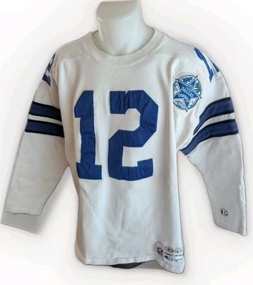 Camiseta Champion Vintage Colección Dallas Cowboys Staubach Algodón Pesado L Foto 1 de 4