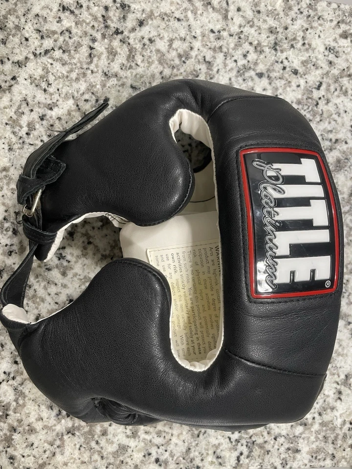 Title Boxing Hi-Performance Headgear 2.0 - Black - Medium - Image 1 of 4