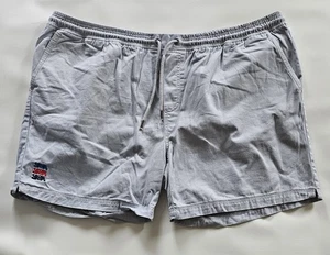 Cotton Traders England 3 lions embroidered logo shorts grey uk size 3XL XXXL - Picture 1 of 6