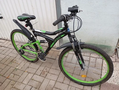26 Zoll Fahrrad 21-Gang Grün Herren und Jungen - Bild 1 von 3